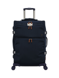Joules Coast 4-Wheel 66cm Medium Suitcase, 68L, French Navy