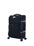 Joules Coast 4-Wheel 66cm Medium Suitcase, 68L, French Navy