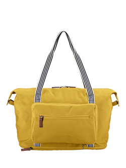 Joules Coast Packable Duffel Bag, 26L, Antique Gold - view 2, Antique Gold