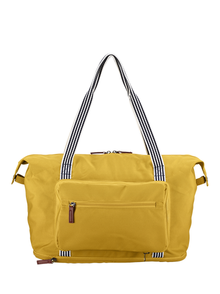 Joules Coast Packable Duffel Bag, 26L, Antique Gold - view 2, Antique Gold