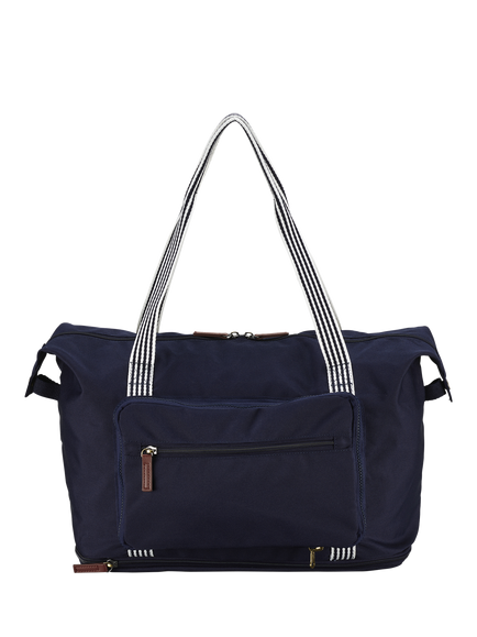 Joules Coast Packable Duffle Bag, French Navy - view 2, French Navy