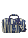 Joules Sport Stripe Packable Duffel Bag, 33L, Blue/Multi
