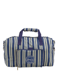 Joules Sport Stripe Packable Duffel Bag, 33L, Blue/Multi