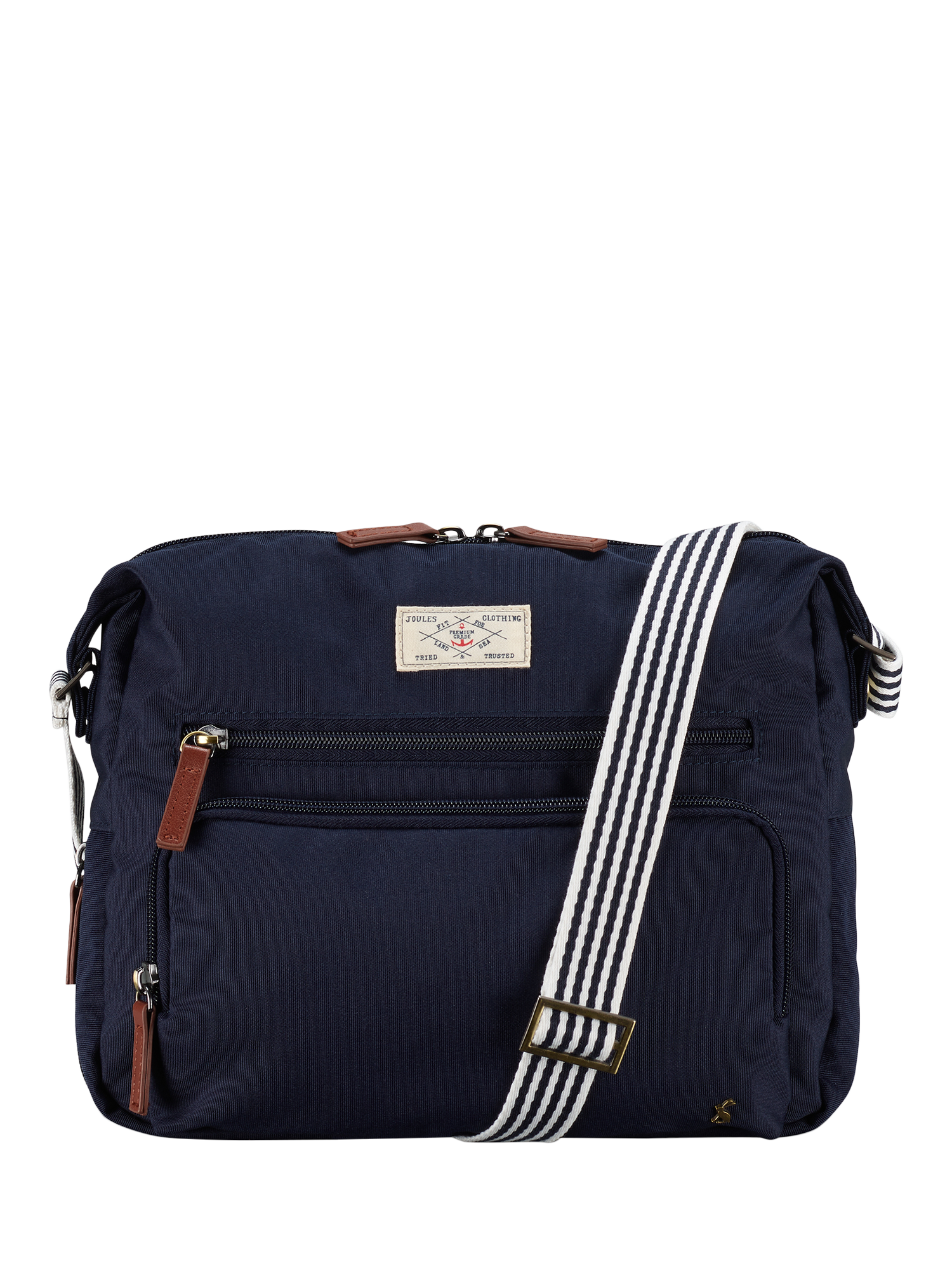 Product image 1 of 1, which shows Joules Coast Shoulder Bag, 5.5L, French Navy