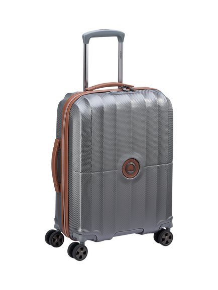 DELSEY Carrousel 4-Wheel 55cm Slim Cabin Case, 35L - view 2, Platinum
