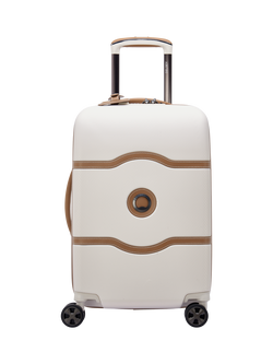 DELSEY Chatelet Air 2.0 4-Wheel 55cm Cabin Case, 38L, Cream, Cream