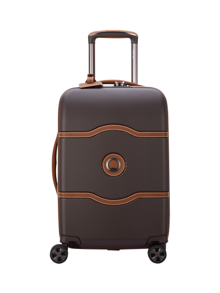 DELSEY Chatelet Air 2.0 55cm 4-Wheel Cabin Case, 38L, Dark Brown