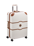 DELSEY Chatelet Air 2.0 4-Wheel 77cm Large Suitcase, 110L, Cream
