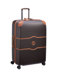 DELSEY Chatelet Air 2.0 4-Wheel 82cm Large Suitcase, 132L, Dark Brown