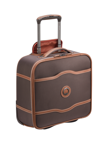 DELSEY Chatelet 2-Wheel 42cm Underseat Cabin Case, 20L, Dark Brown - view 2, Dark Brown