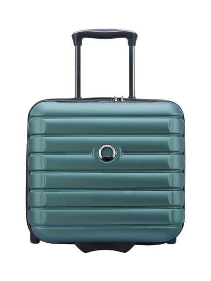 DELSEY Shadow 5.0 Underseat 2-Wheel 38cm Cabin Case, 32L, Green