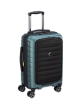 DELSEY Shadow 5.0 4-Wheel 55cm Expandable Cabin Case, 41L, Green