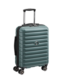 DELSEY Shadow 5.0 4-Wheel 55cm Slim Cabin Case, 35L, Green - view 2, Green