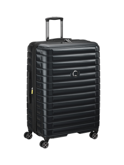 DELSEY Shadow 5.0 4-Wheel 82cm Expandable Large Suitcase, 143L - view 2, Black
