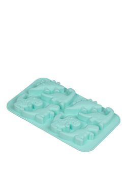 Tala Dinosaur Silicone Cake Mould, 8 Cup, Green Light