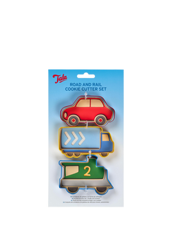 Tala Road & Rail Cookie Cutters, Set of 3, Assorted - view 2, Red, Blue, Yellow