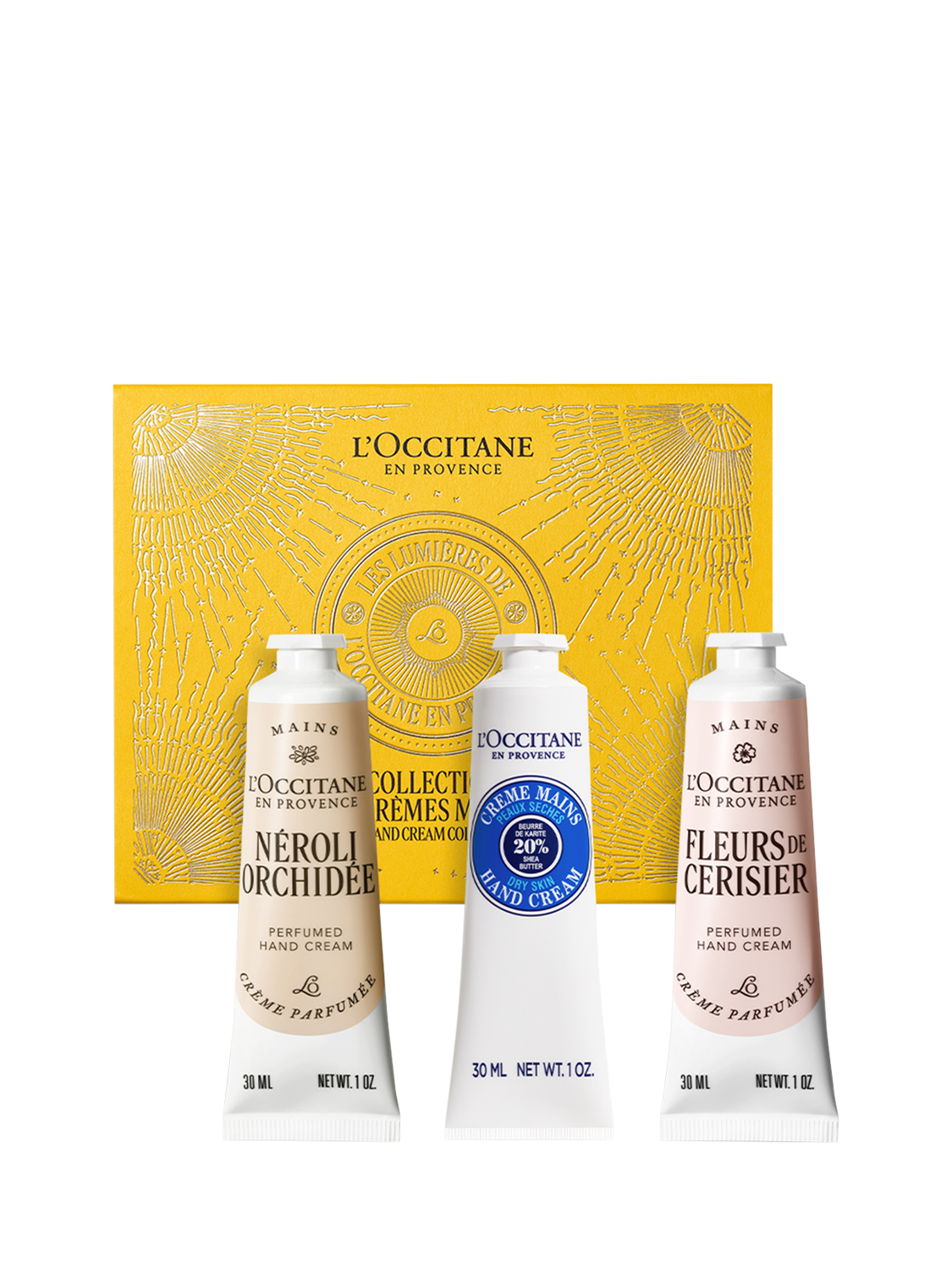 L'OCCITANE Floral Hand Cream Trio Gift Set