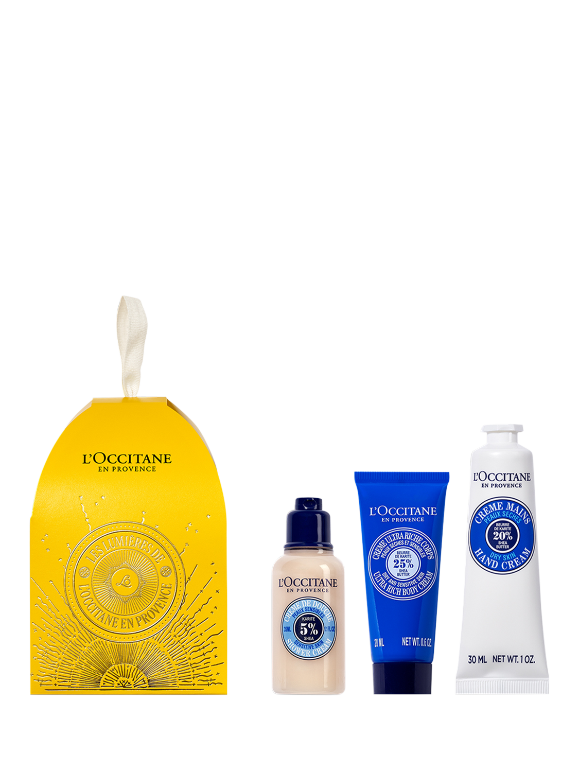 L'OCCITANE Shea Butter Ornament Bodycare Gift Set