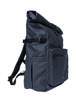 Sandqvist Stream 16" Laptop Rolltop Backpack, 34L - view 2, Navy