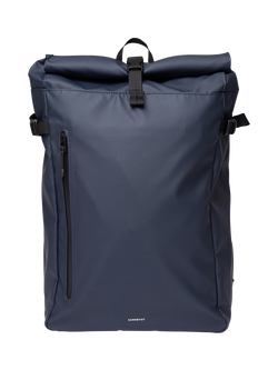 Sandqvist Stream 14" Laptop Slim Rolltop Backpack, 20L, Navy