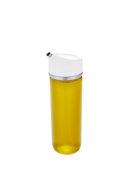 OXO Good Grips Precision Pour Oil Dispenser, 355ml, Clear/White/Silver