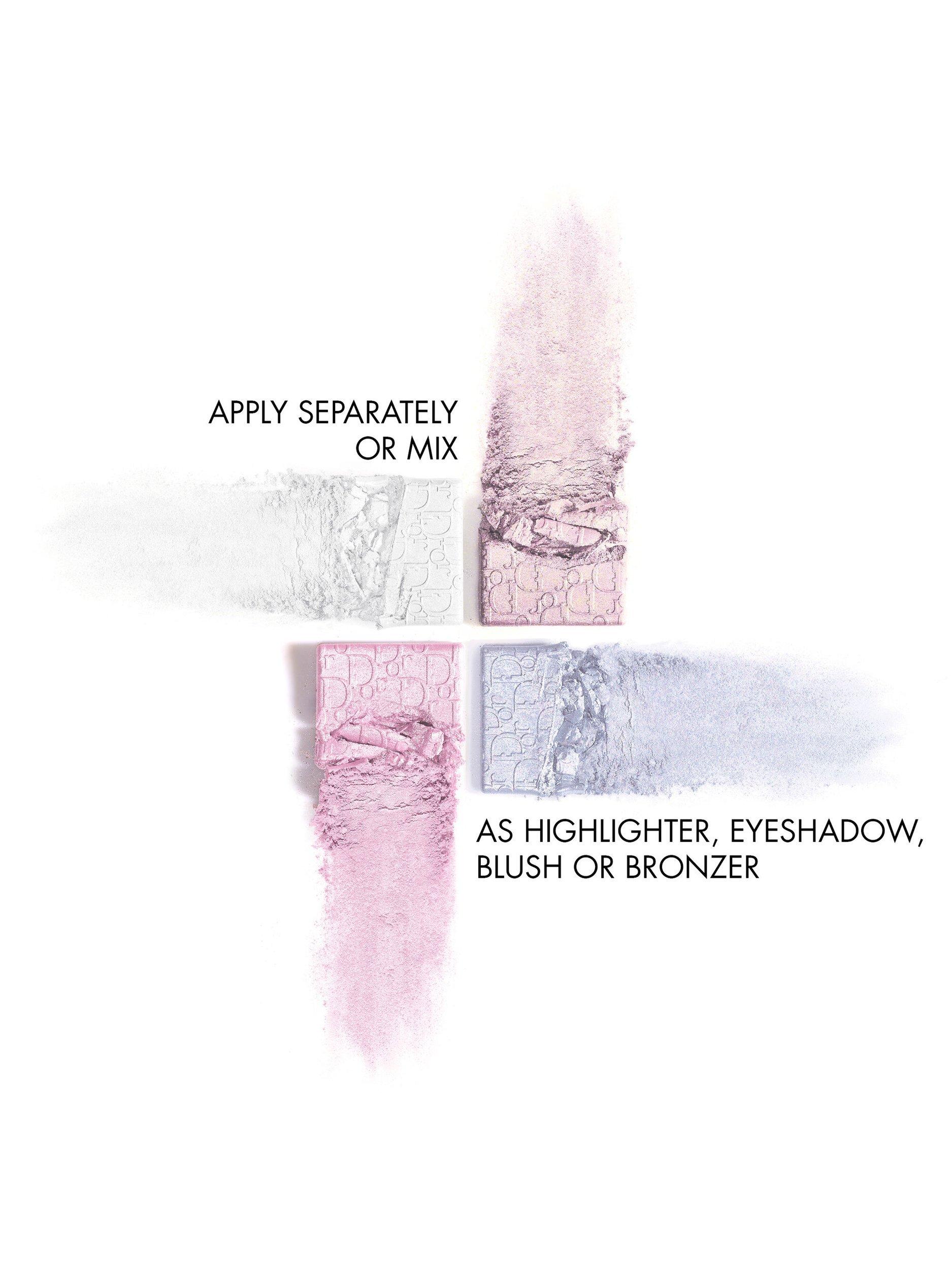 Product image 2 of 8, which shows DIOR Backstage Glow Face Palette, 002 Frosted Opal Glow