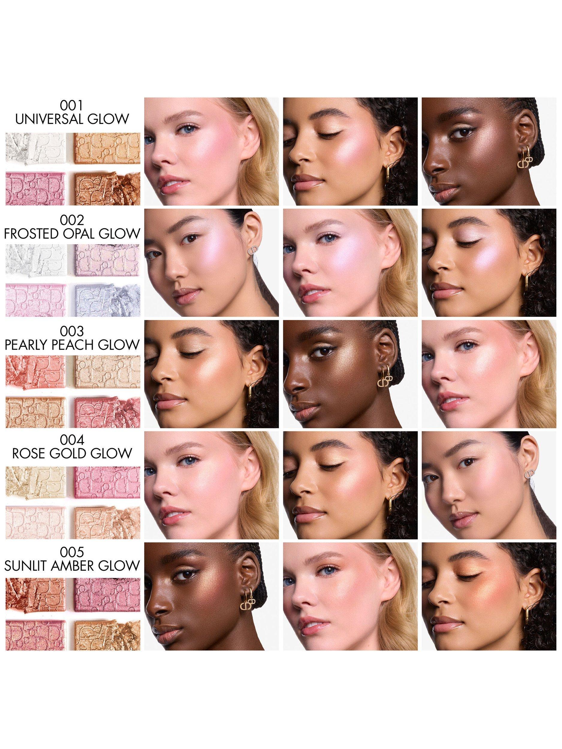 Product image 5 of 8, which shows DIOR Backstage Glow Face Palette, 003 Pearly Peach Glow