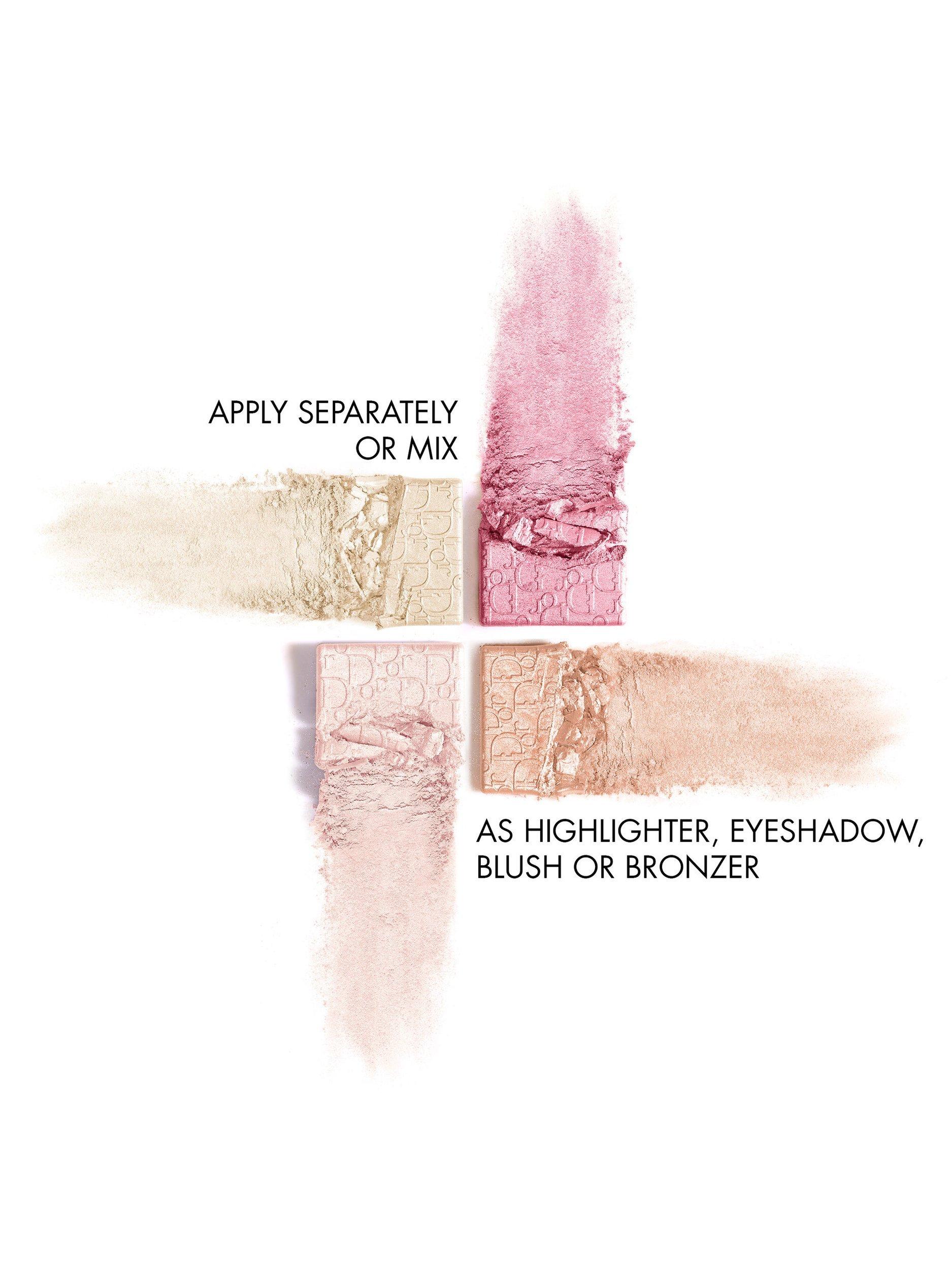 Product image 2 of 8, which shows DIOR Backstage Glow Face Palette, 004 Rose Gold Glow