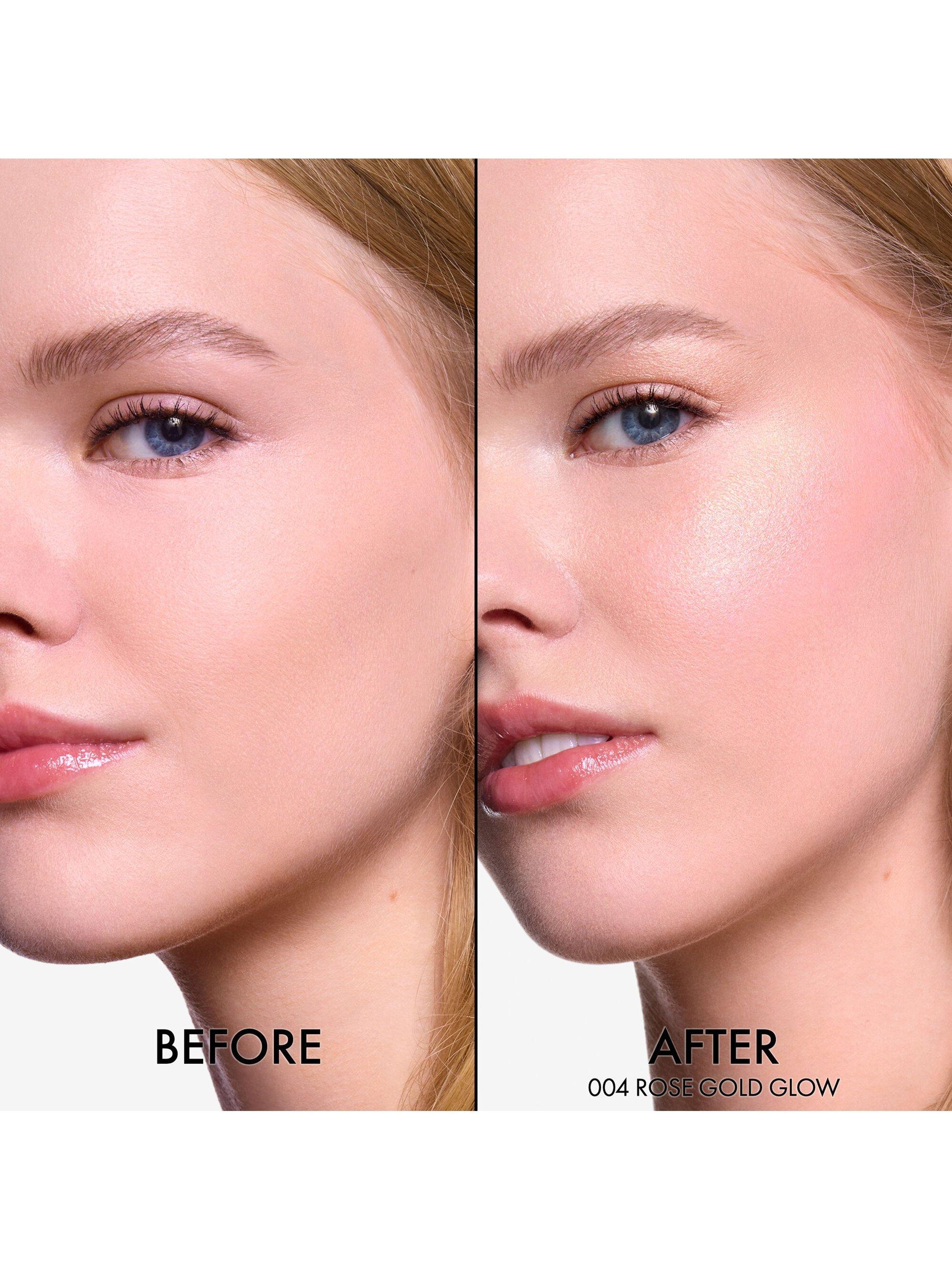 Product image 3 of 8, which shows DIOR Backstage Glow Face Palette, 004 Rose Gold Glow