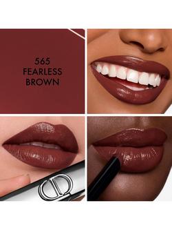 DIOR Rouge Dior On Stage Lipstick - view 2, 565 Fearless Brown