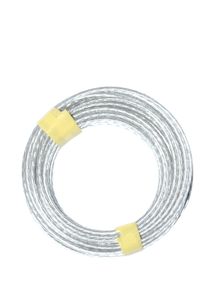 Frank Shaw No.4 Picture Hanging Wire, 3m, Stainless Steel, Steel