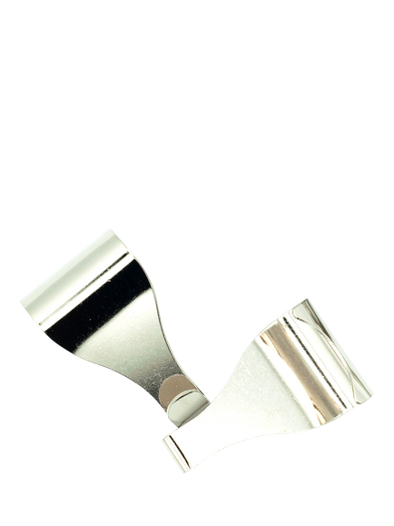 Frank Shaw Picture Rail Hooks, Pack of 2, Nickel Plated, Np