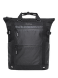 GROUNDTRUTH RIKR Technical Laptop Tote Backpack, 17L, Eco-x Black