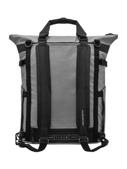GROUNDTRUTH RIKR Technical Laptop Tote Backpack, 17L - view 2, Summit Grey