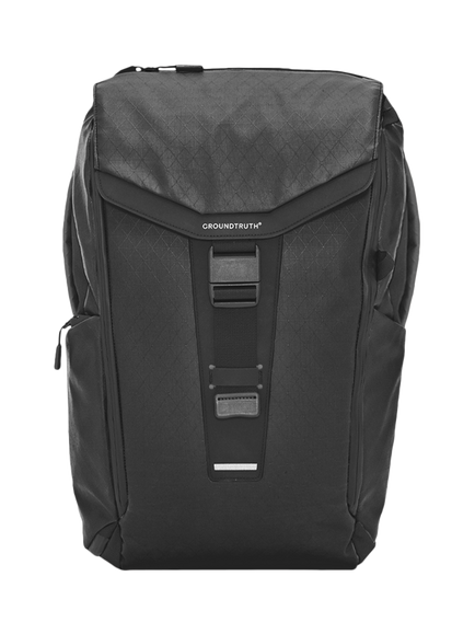 GROUNDTRUTH RIKR Ultimate Backpack, 24L, Eco-xBlack, Eco-x Black