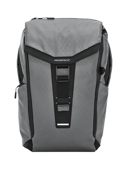 GROUNDTRUTH RIKR Ultimate Travel Backpack, 24L, Summit Grey
