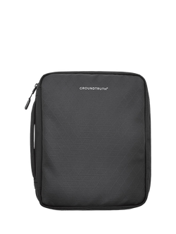 GROUNDTRUTH RIKR Tech Zipped Pouch, Eco-x Black, Eco-x Black