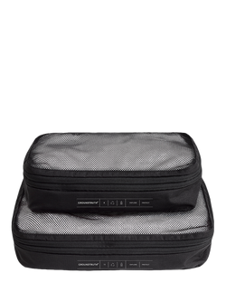 GROUNDTRUTH Compact Packing Cube, Set of 2, Black, Black
