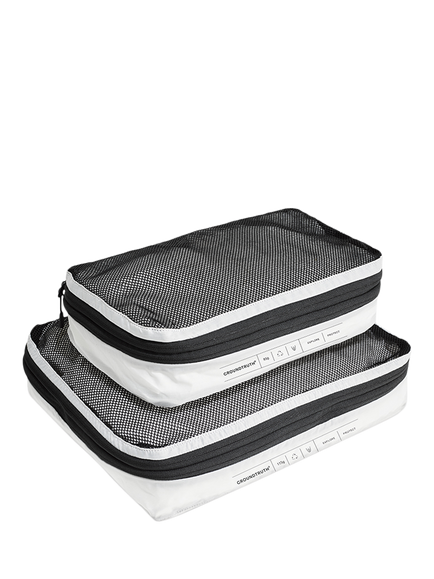 GROUNDTRUTH Compact Packing Cube, Set of 2, White, White