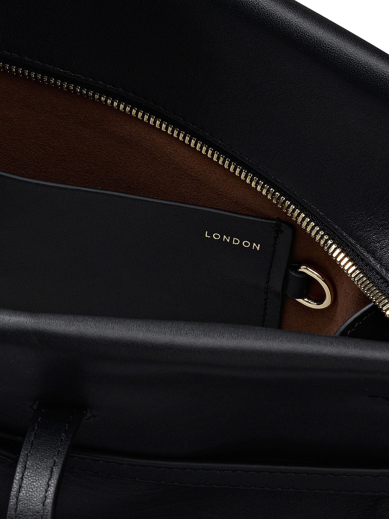 Product image 6 of 8, which shows Radley The Christina Shoulder Bag, Black