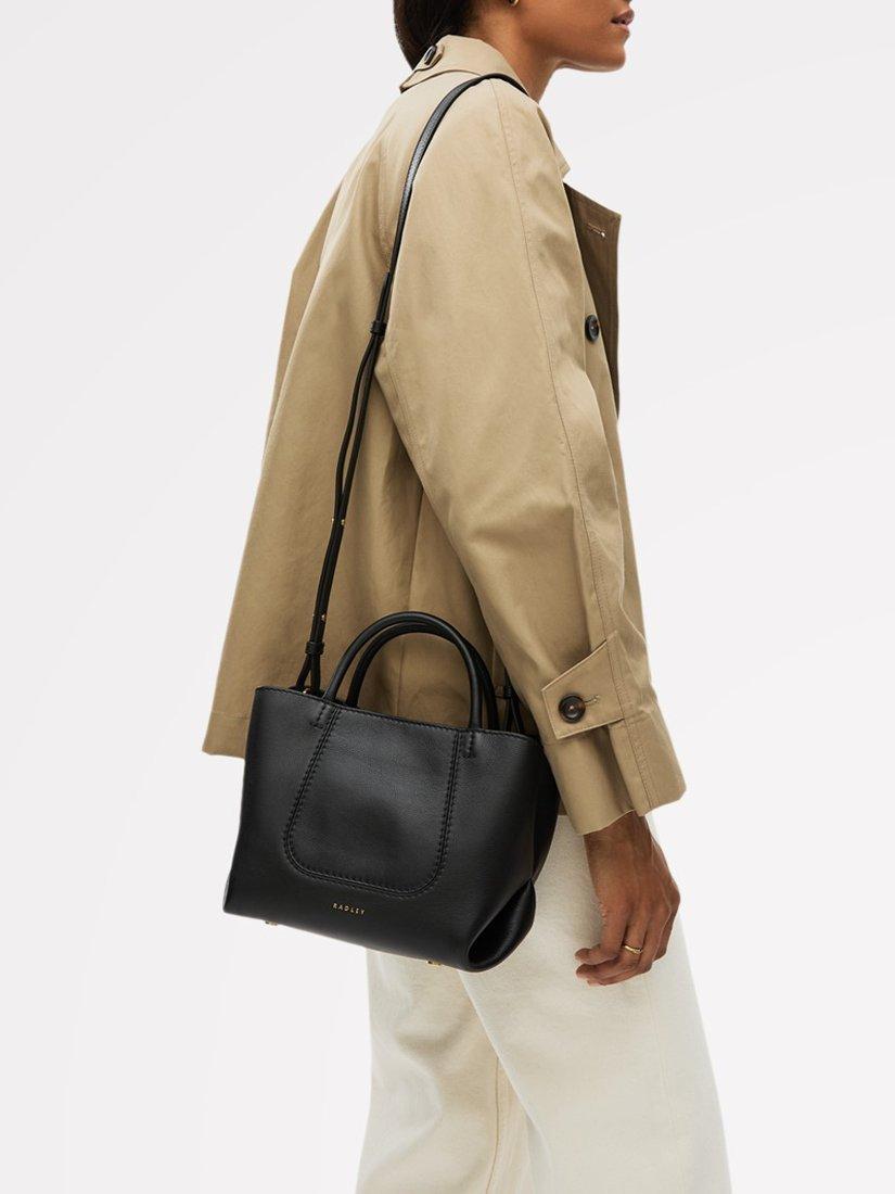 Product image 7 of 7, which shows Radley The Compton Small Grab Bag, Black