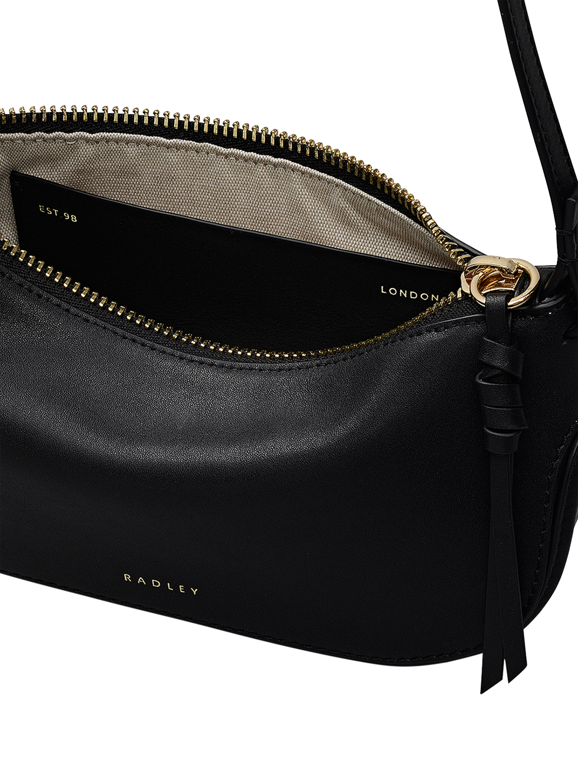 Product image 3 of 7, which shows Radley The Iris Crossbody Bag, Black