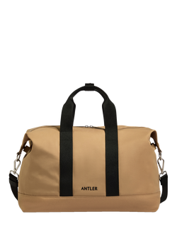 Antler Icon Overnight Holdall Bag - view 2, Sand