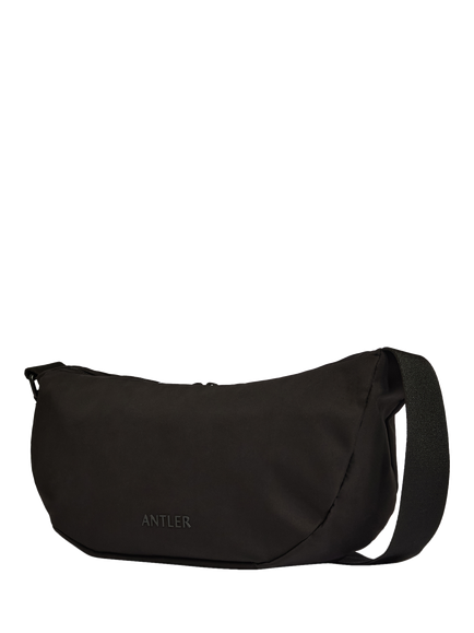 Antler Icon Sling Bag, Black, Black