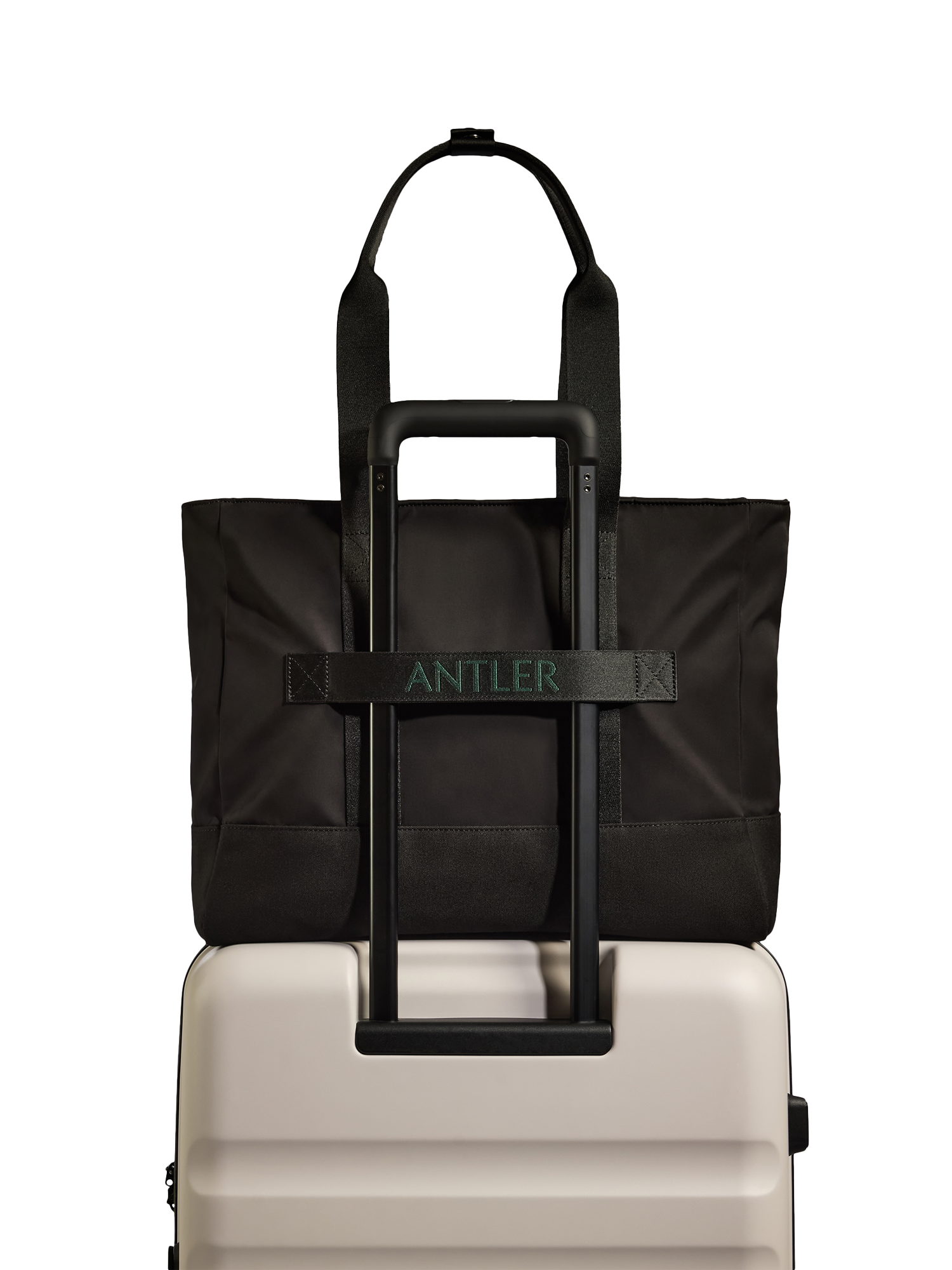 Product image 3 of 3, which shows Antler Icon Tote Bag, Black