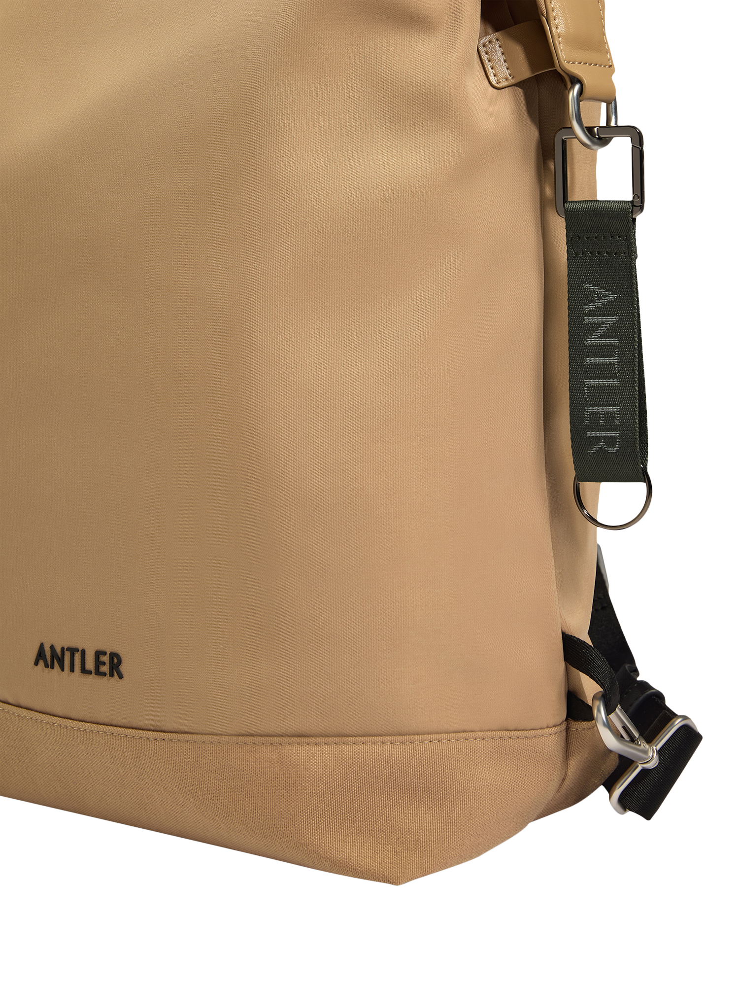 Product image 3 of 4, which shows Antler Icon Travel Keyring, Dark Forest Green