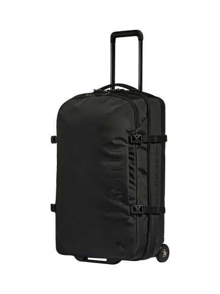 Antler Discovery Medium Wheeled Duffle Suitcase, Black, Black