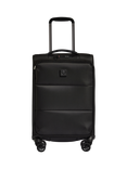 Antler Soft Stripe 2.0 4 Wheel 55cm Expandable Cabin Case, Black