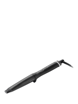 ghd Chronos Curve Conical Wand Hair Curler, Black, Black
