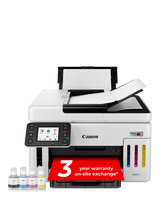 Canon MAXIFY GX6150 All-In-One Wireless Wi-Fi Printer, White